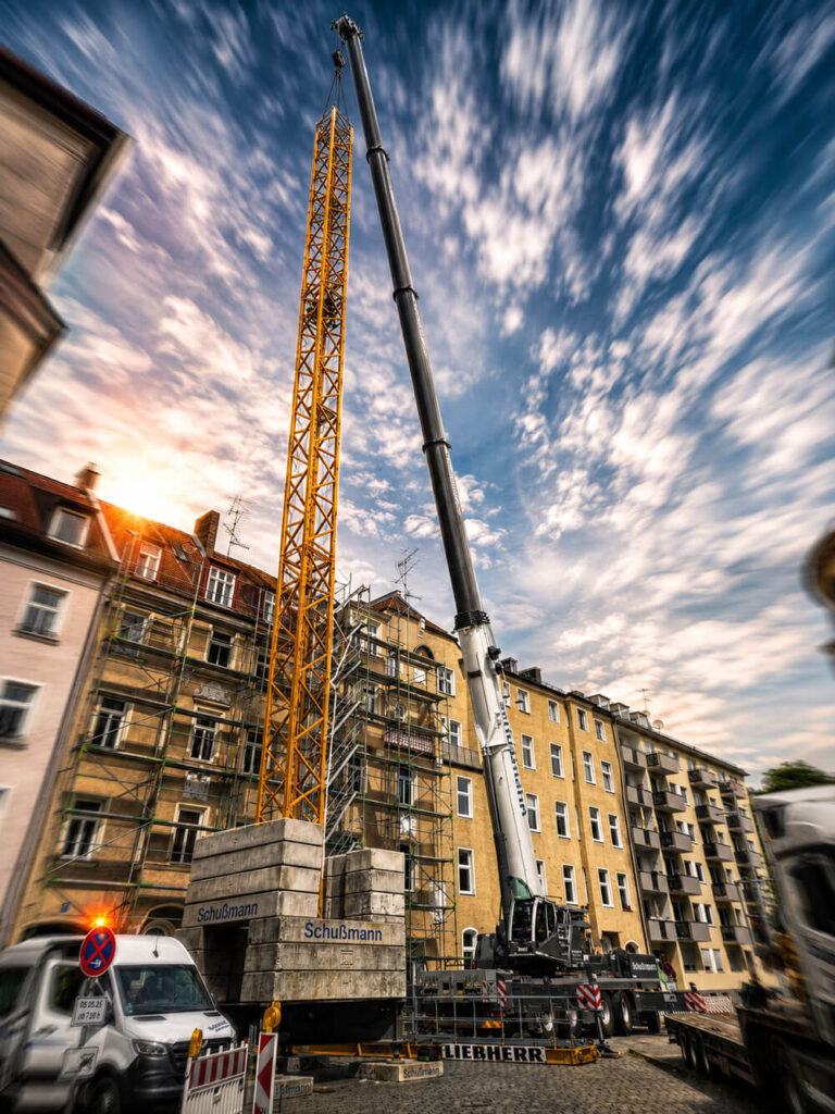 Liebherr 71 EC-B5 Montage