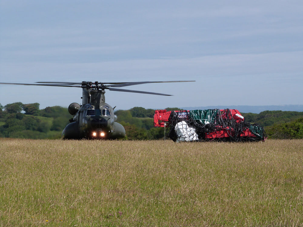 Kran Hubschrauber