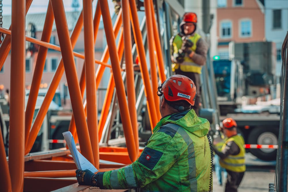 Arbeiten Bei Schußmann Kranservice mit höchster Sicherheit