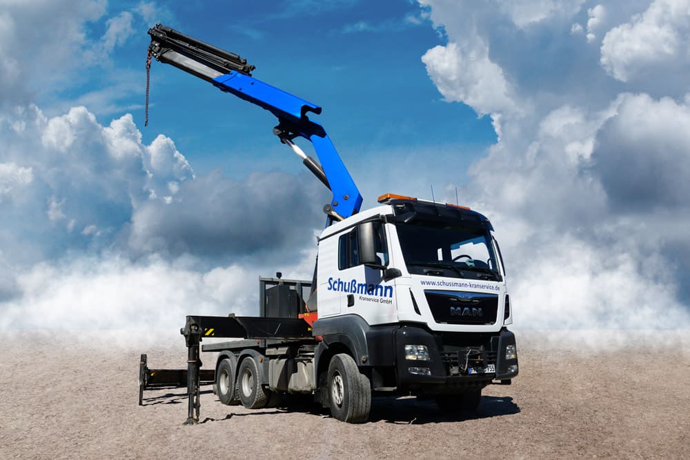 LKW Kran mieten in Aichach